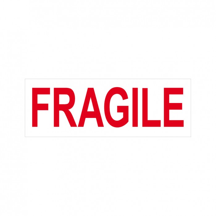 Fragile Stock Stamp 4911/12 38x14mm