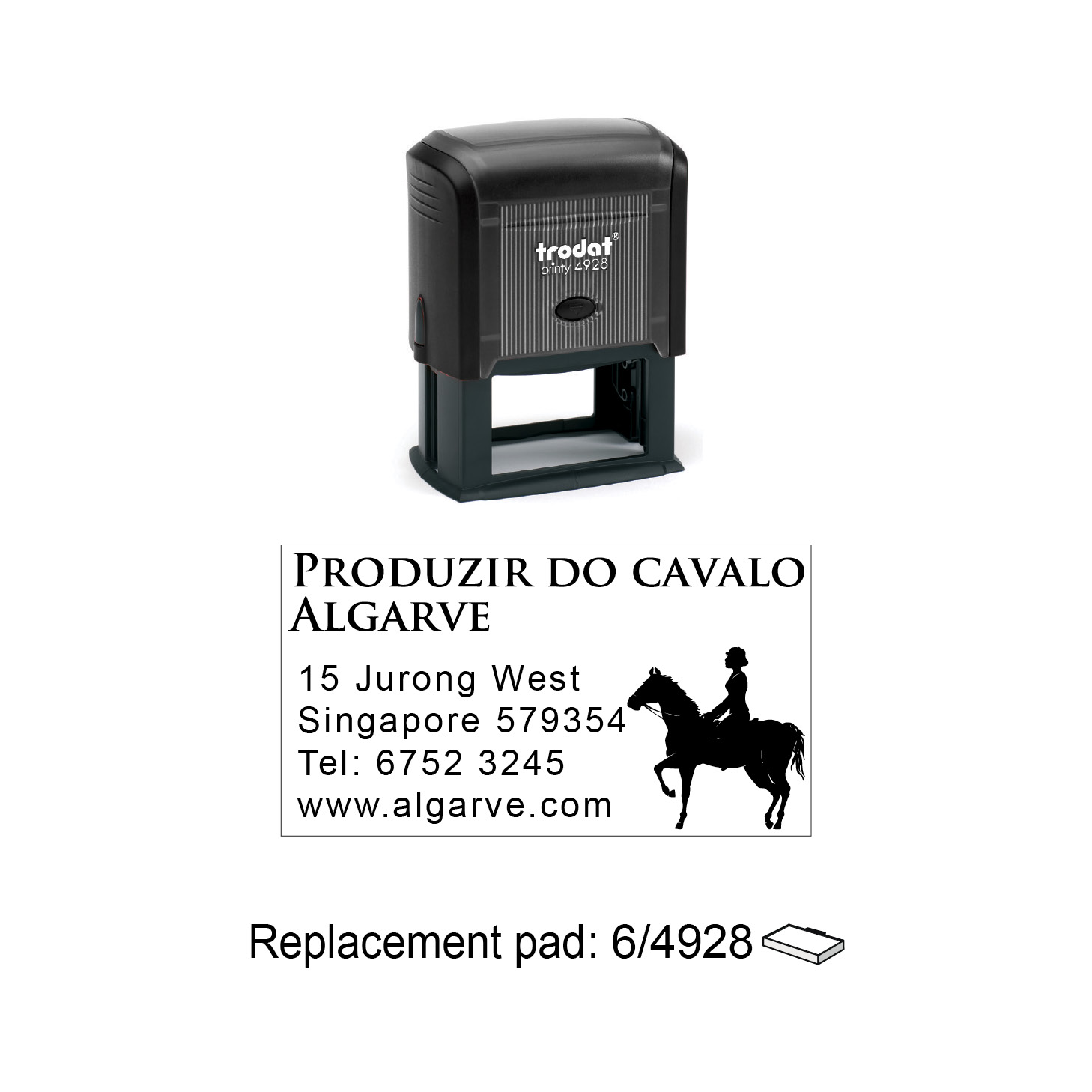 Trodat 4928 Self Inking Stamps|Rubberstamps Online Singapore