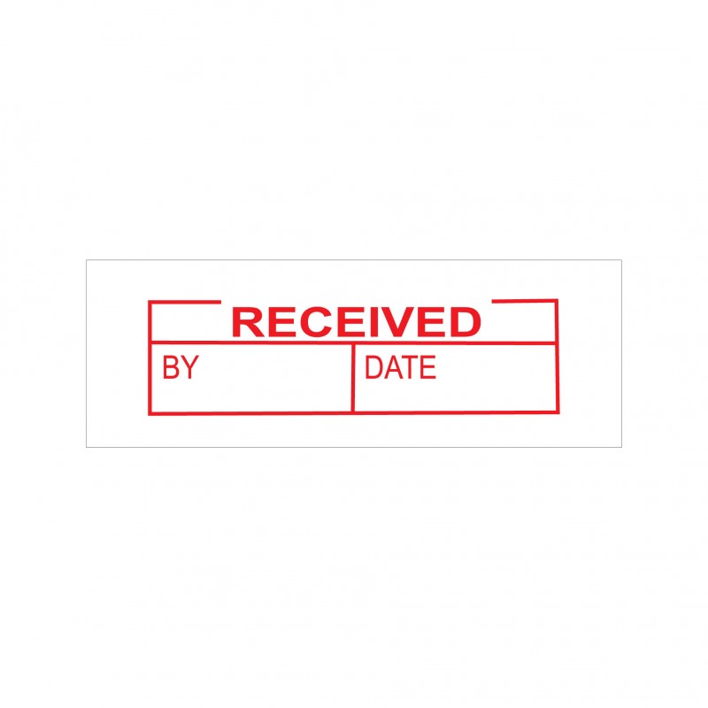 Received Date Stock Stamp 4911/104 38x14mm | Rubber Stamps Online Singapore