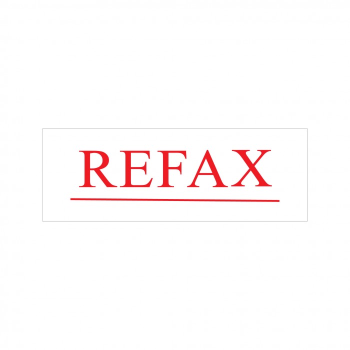 Refax Stock Stamp 4911/105 38x14mm