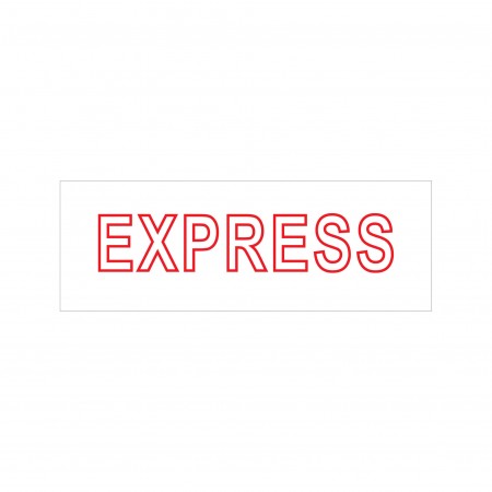 Express Stock Stamp 4911/125 38x14mm
