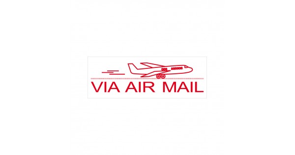 Via Air Mail Stock Stamp 4911/32 | RubberStamps Online Singapore