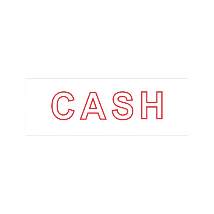 Cash Stock Stamp 4911/78 38x14mm